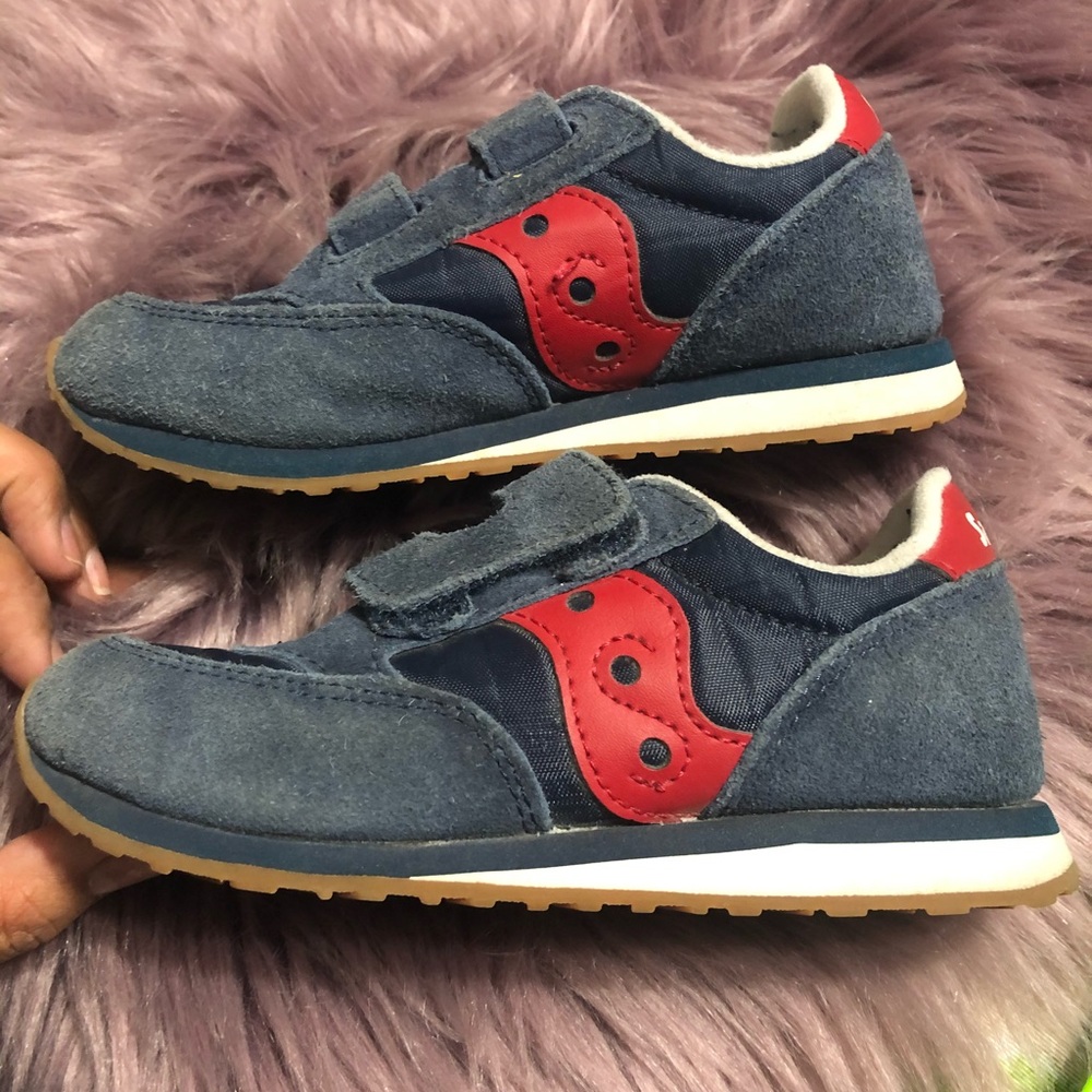Saucony kids baby jazz hook & loop shoes size 11